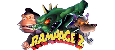 Rampage 2 Universal Tour logo for GameBoy Color